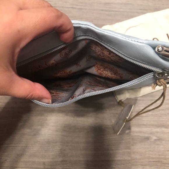 NWT HOBO hand wallet sea water blue - Picture 6 of 6